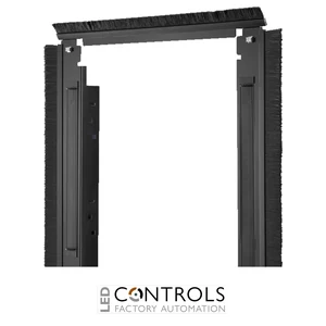 DK5501.805 Rittal Air baffle plates WxH: 600x2000mm For IT 482.6mm (19") mounting angles
