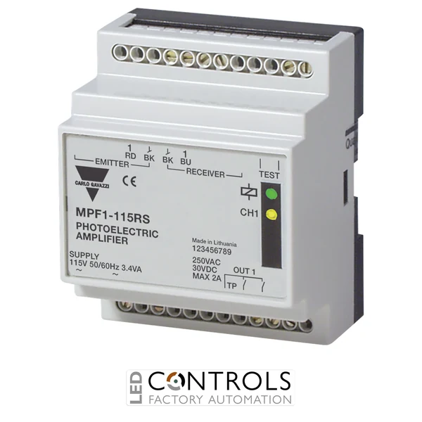 mpf1-115rs - photo amp 1 ch 115vac