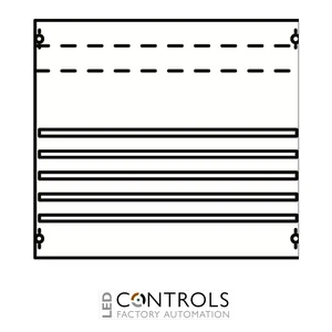 2CPX037609R9999 ABB 2V002A Distribution Panel 2PW