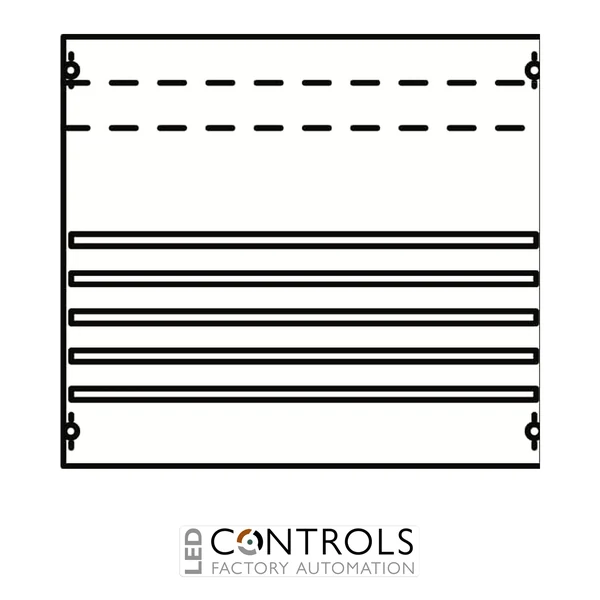 2CPX037609R9999 ABB 2V002A Distribution Panel 2PW