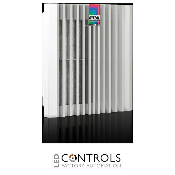 SK3239.400 Rittal SK Blue E+ Outlet Filter, For Fan-And-Filter Unit 3239.8XX, WxH 204 X 204 mm, Ral 7035