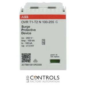 2CTB813012R2300 ABB OVR T1-T2 N 100-255 C Type 1+2 Surge Protection Cartridge