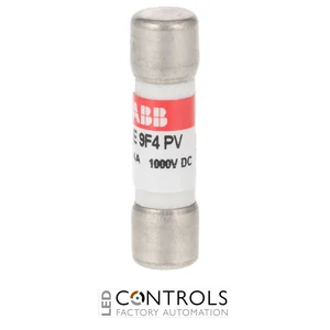 2CSM213486R1801 ABB E9F4PV E 9F4 PV 4 A 1000 V DC gPV Photovoltaic Fuse - image 2