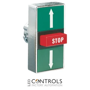 8LM2TB7355 - PULSANTE MET.TRIP.TAM.F.SAL.-STOP-F.DISC