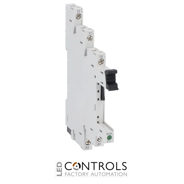 HR1XS230 - SOCKET 220-240V AC/DC - SCREW TERMINALS