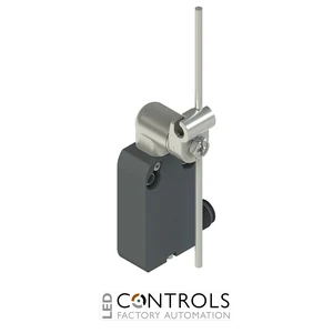 NF B112LE-DMK Pizzato Modular prewired switch with metal revolving lever with adjustable stainless steel rod diam.3x125