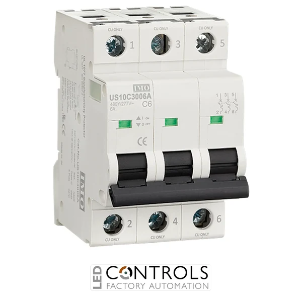 US10D3010A IMO 10kA UL1077 MCB 3 pole 10A D Curve