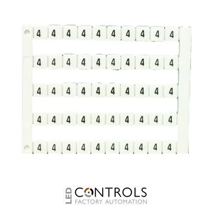MT5-4 IMO Marker 5 x 5 mm White, Printed 4