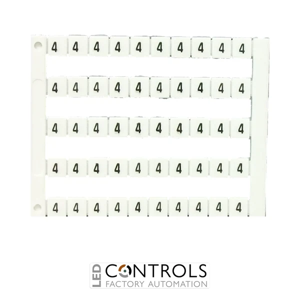 MT5-4 IMO Marker 5 x 5 mm White, Printed 4
