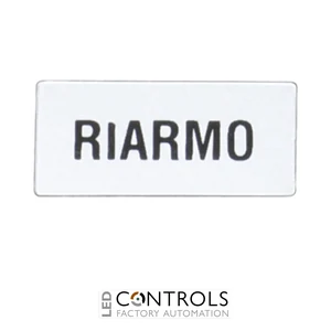 8LM2TAI226 - """ETICHETTA """"RIARMO"""""""