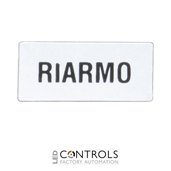 8LM2TAI226 - """ETICHETTA """"RIARMO"""""""