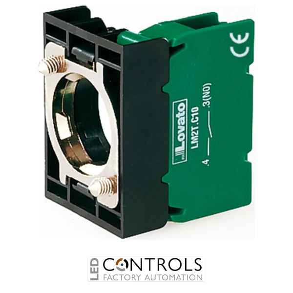 8LM2TE10 - AUX CONTACT BLOCK 1NO C/W MOUNTING ADAPT