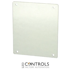9512036 Fibox TM 1216 Mounting plate, for enclosures: 160x120x90, 160x120x140