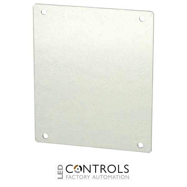 9512036 Fibox TM 1216 Mounting plate, for enclosures: 160x120x90, 160x120x140