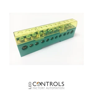 Teknomega ITB1035 - Omega Insulated 1 Pole Distribution Block 80A - 11 Way