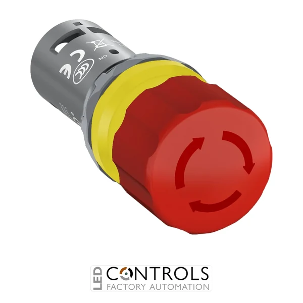 1SFA619500R1071 ABB CE3T-10R-11 Compact Emergency Stop 30mm