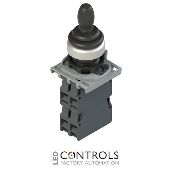 E2 AC-DXBC2630 Pizzato Complete unit with joystick, fixing adapter and contacts