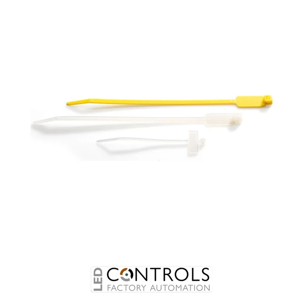 MAR200W-N Partex Identification Cable Ties (Non-Releasable), 200mm x 4.6mm, Natural, pack 100