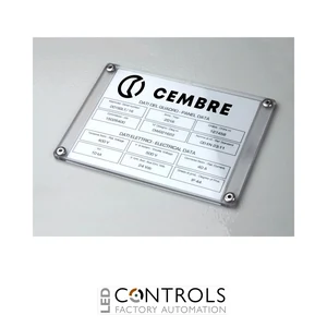 4117094 Cembre PLATE MG-VRT-R 48103 (52X107 BK)