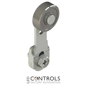 VN A00KF-R24 Pizzato Adjustable straight metal revolving lever with steel roller, ? 20 mm, with self-lubrication