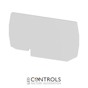 EPPF10WHITE IMO End Plate for PF10 White