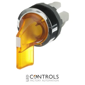 1SFA611204R3103 ABB M2SS5-31Y Two-Position Maintained Selector Switch - image 2
