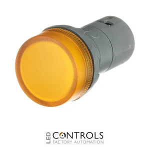 1SFA619403R5203 ABB CL2-520Y Compact Yellow LED Pilot Light 220 V DC - image 2