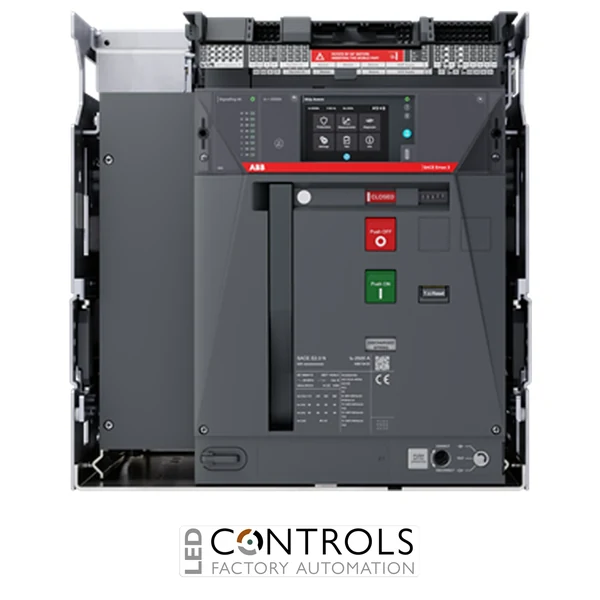 ABB SACE Emax 3 E2.3B 2000 ACB 4 Pole 2000A 42kA Ekip Aware LSI Withdrawable Moving Part