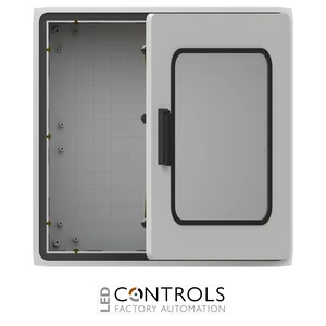 4TBP833853C0100 ABB 833853 PolySafe IP54 Electrical Enclosure 750 x 750 x 320 mm with Inspection Window