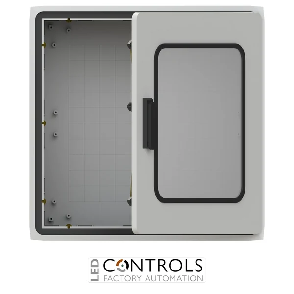 4TBP833853C0100 ABB 833853 PolySafe IP54 Electrical Enclosure 750 x 750 x 320 mm with Inspection Window