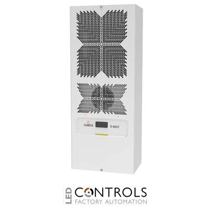 NOX16B0E1U00000 nVent Hoffman Vertical Outdoor Air Conditioner, 1600W, 230V Galvanized Steel, 1000x400x250 UL