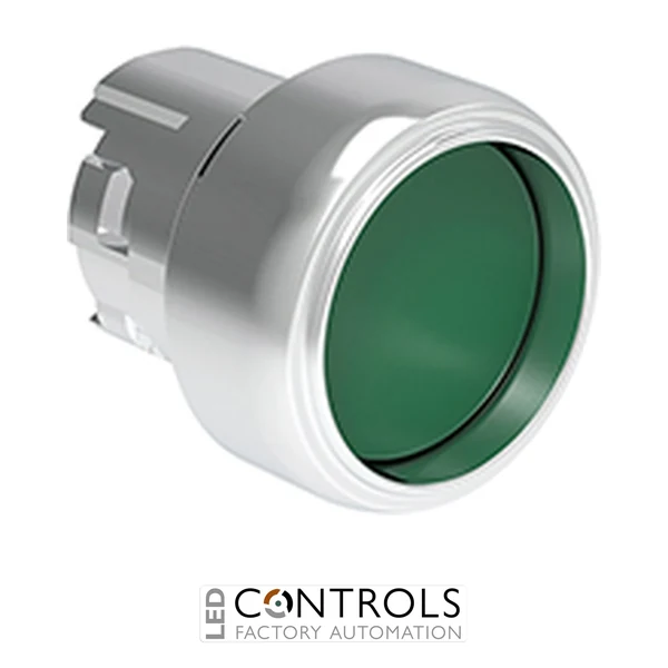 LOVATO LPSB303 GREEN SHROUDED MET. PUSH-BUTTON