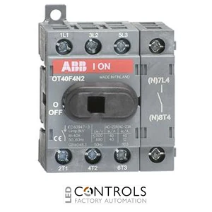 ABB ot40f4n2 40 amp load break switch 4 pole
