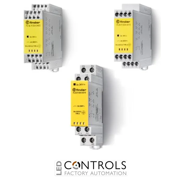 Finder 7S.12.9.012.5110 - 7S Series Relay modules with forcibly guided contacts
