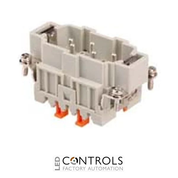CMSHM03 Ilme Squich male insert 3 pole and earth and 2 aux 16 amp