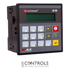 M91-2-UA2 Unitronics M91 Textual display and keyboard HMI and PLC onboard I/Os expands up to 150 I/Os - image 2