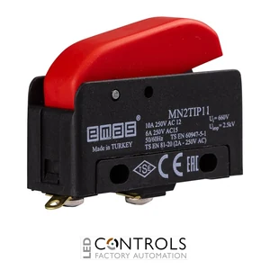 EMAS MN2TIP11 EMAS MN2 MINI SWITCH W PLASTIC HANDLE 1NO