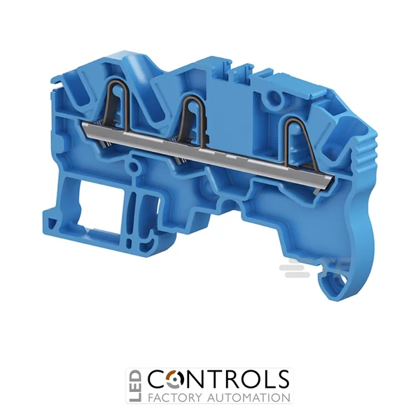 1snk705021r0000 - zk2.5-3p-bl pi-spring clamp  - blue