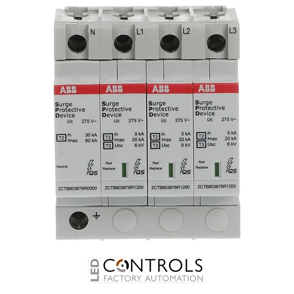 2CTB803873R1200 ABB OVR T2-T3 N3 20-275 P QS Surge Protective Device