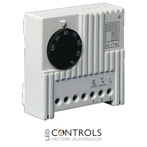SK3118.000 Rittal Hygrostat 24-230 V 1~ 12-75 V (DC) WHD: 71x71x33.5mm