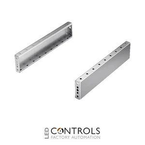 TS8701.040 Rittal Trim panel sides H: 100mm for W: 400mm Stainless steel