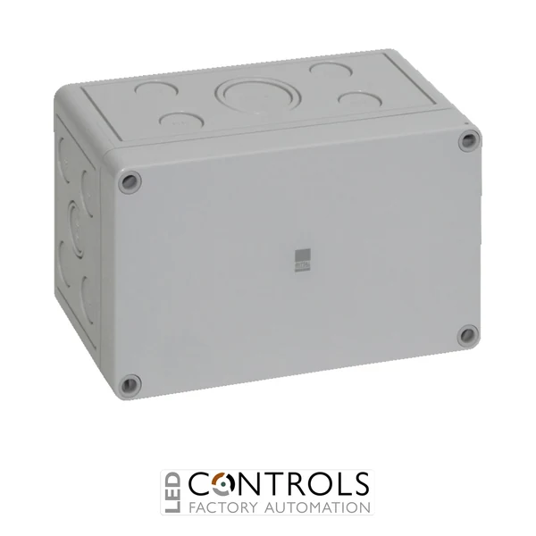 PK9514.050 Rittal Polycarbonate enclosure with knock outs WHD: 180x110x90mm