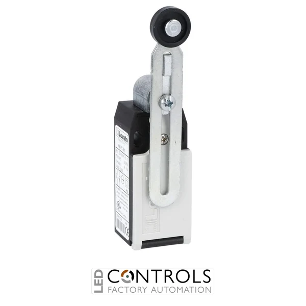 KBF1D02 - PLASTIC L/W ADJ ROLLER LEVER BTM ENTRY