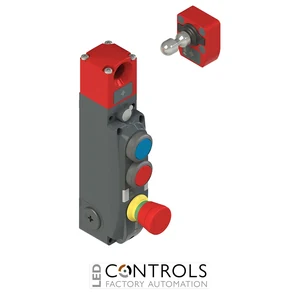 NG 2D1E417R-F31 Pizzato NG series safety switch with lock and integrated control devices, with actuator