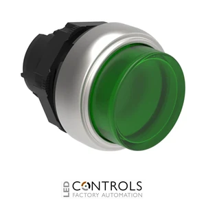 LOVATO LPCBL203 GREEN EXTENDED ILLUMINATED PUSH-BUTTON