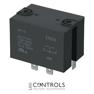 HY1A124DC IMO High Capacity Industrial Relay SPNO, 30A, 24VDC, 1.9W,AgSnO2