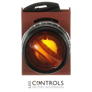 1SFA184635R9109 ABB P9MSLZ3A 3-Position Illuminated Selector Switch - image 2