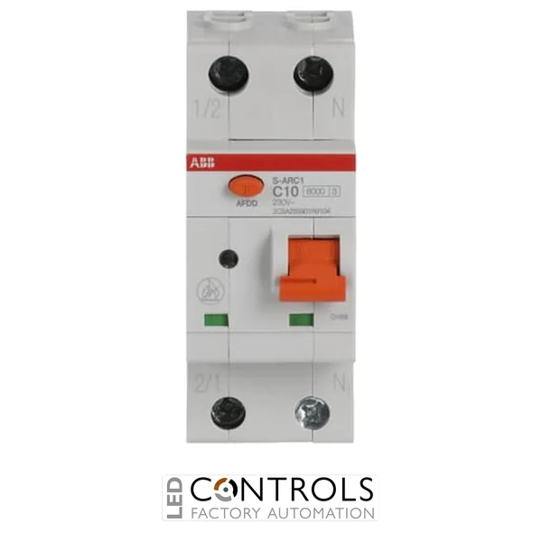S-ARC1 C10 Arc Fault Detection Device (AFDD) with MCB - 1P+N - C - 10 A - 6 kA