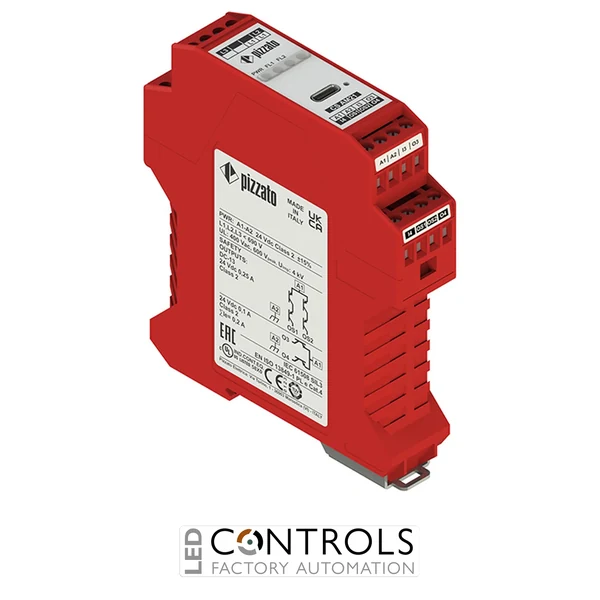 CS AM21P1MU Pizzato CS Series Safety Module with motor standstill detection
