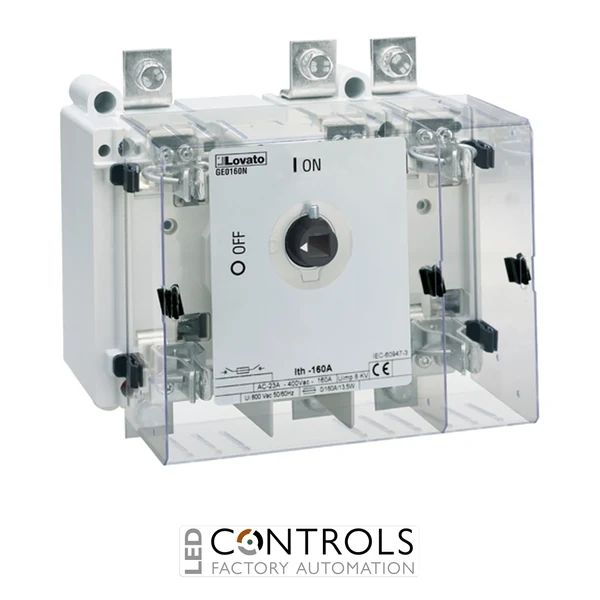 GE0250B - 3P SWITCH DISCONNECTOR W/BS FUSE HOLDER